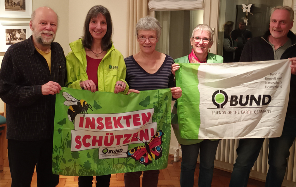 Vorstandsmitglieder der BUND-Ortsgruppe Wermelskirchen/Burscheid